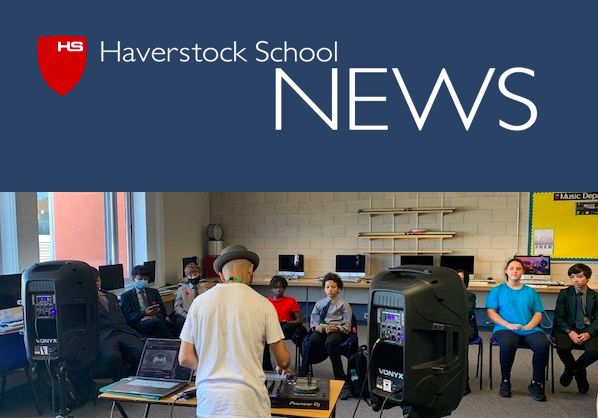 Haverstock School Music students enjoy a Masterclass with DJ Youssef