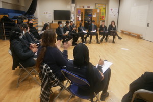 Haverstock School Camden, students take part in Jack Petchey Speak Out Challenge workshop 4