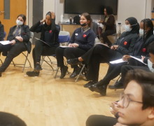 Haverstock School Camden, students take part in Jack Petchey Speak Out Challenge workshop 17