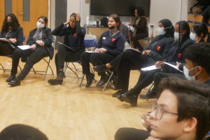 Haverstock School Camden, students take part in Jack Petchey Speak Out Challenge workshop 17