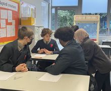 Haverstock School Science Students take part in a Medical Activity Workshop with Kings College Medicine Students 3