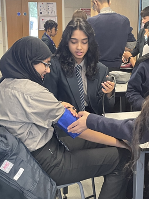 Haverstock school camden medical activity day for year 10 triple science students 6