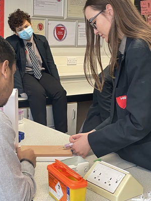 Haverstock school camden medical activity day for year 10 triple science students 11
