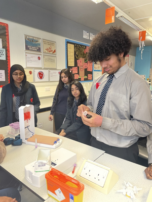 Haverstock school camden medical activity day for year 10 triple science students 15