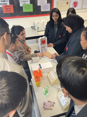 Haverstock school camden medical activity day for year 10 triple science students 18