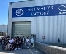 Haverstock sixth form students at cern july 2022
