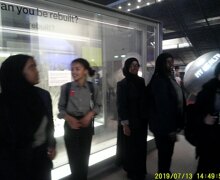 Haverstock school year 7 students at science museum july 2022 3
