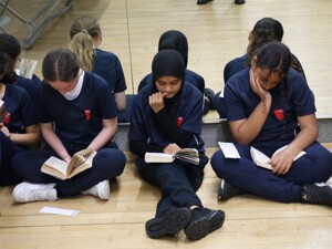 Haverstock school camden north london students drop everything and read for 15 minutes 1