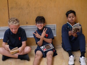 Haverstock school camden north london students drop everything and read for 15 minutes 4