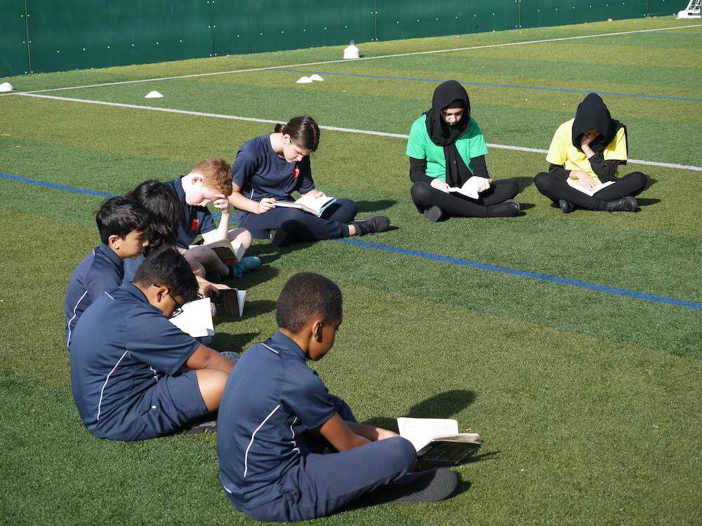 Haverstock school camden north london students drop everything and read for 15 minutes 6