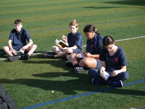 Haverstock school camden north london students drop everything and read for 15 minutes 11