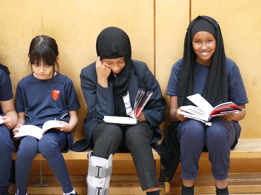 Haverstock school camden north london students drop everything and read for 15 minutes 8