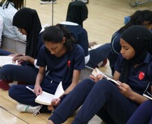 Haverstock school camden north london students drop everything and read for 15 minutes 7