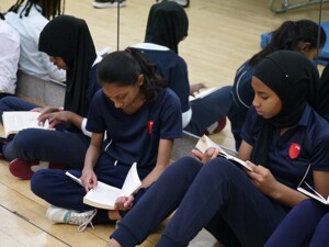 Haverstock school camden north london students drop everything and read for 15 minutes 7