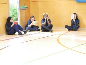 Haverstock school camden north london students drop everything and read for 15 minutes 16