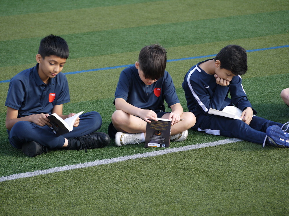 Haverstock school camden north london students drop everything and read for 15 minutes 17