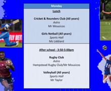 Co curricular clubs promotion sum 20