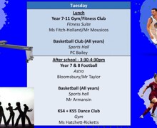 Co curricular clubs promotion sum 21