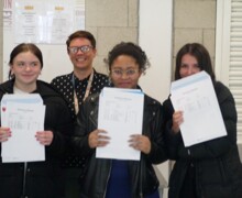 Haverstock school students with gcse results 2024