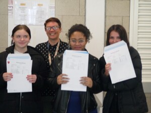 Haverstock school students with gcse results 2024