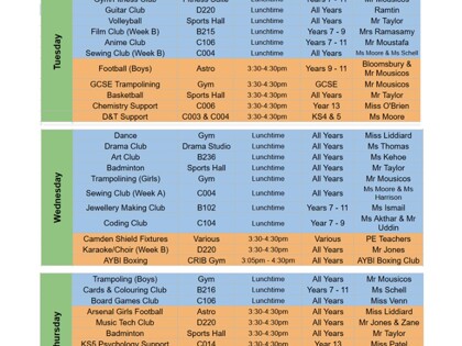 Co-Curriculum Posters Spring 2024