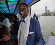 Haverstock school camden year 11 students enjoy a riverboat cruise for their prom 2019jpg