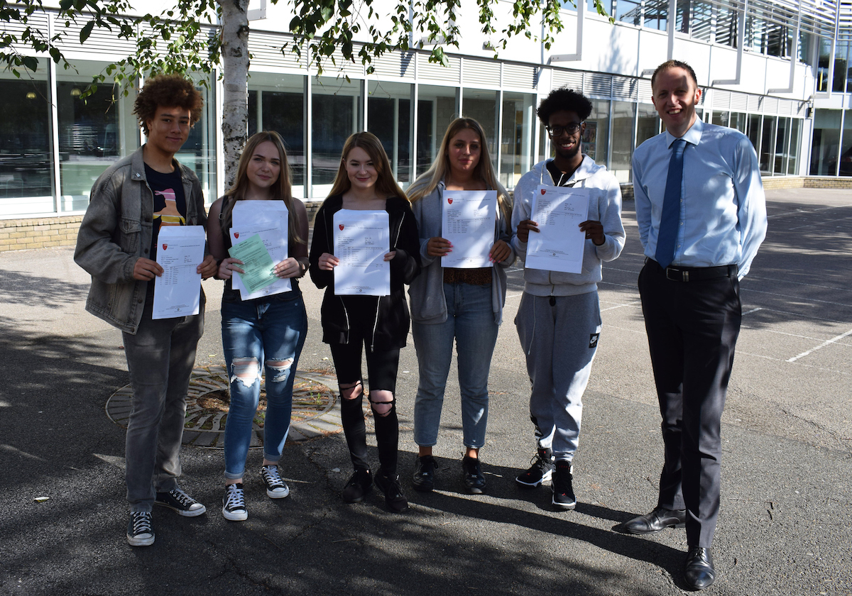Haverstock gcse students with head james hadley r 48602467692 o
