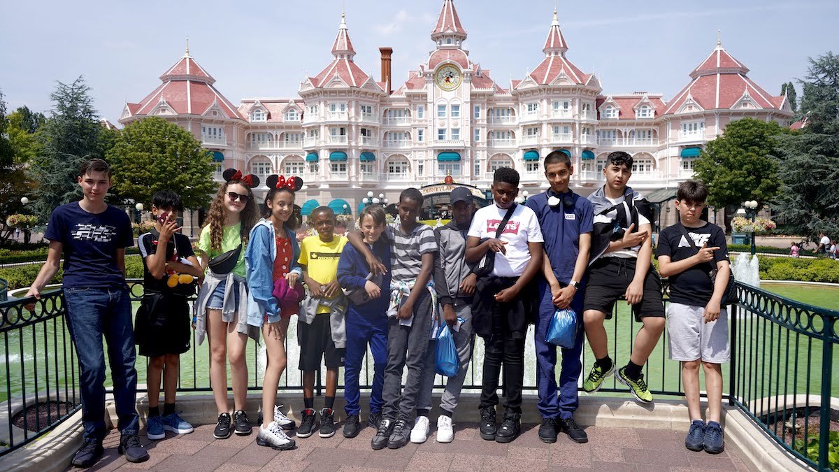 Haverstock school camden music students trip to paris july 2019 students visit disneyland paris