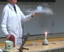 Haverstock school camden london dr szydlo performs his famous chemistry show for year 9 students 31 oct 2019