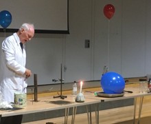 Haverstock school camden london the magic of chemistry in a show by dr szydlo