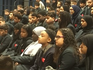 Haverstock school camden london year 9 students enjoy the a chemistry show by famous dr szydlo