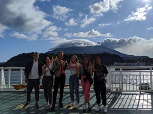 Haverstock sixth form camden london sixth form students enjoy the scenery on visit to japan october 2019