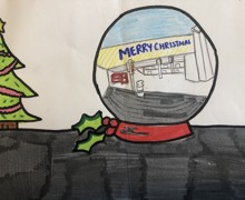 Haverstock school camden christmas card competition 2019 v1