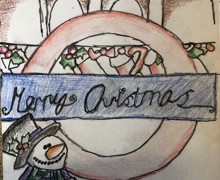 Haverstock school camden christmas card competition 2019 v4