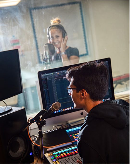 Haverstock Sixth Form Students In Our Music Studios 2019