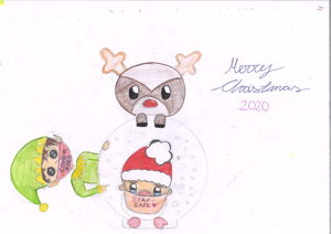 Haverstock school christmas card competition 3