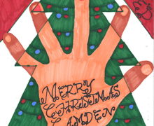 Haverstock school christmas card competition 2